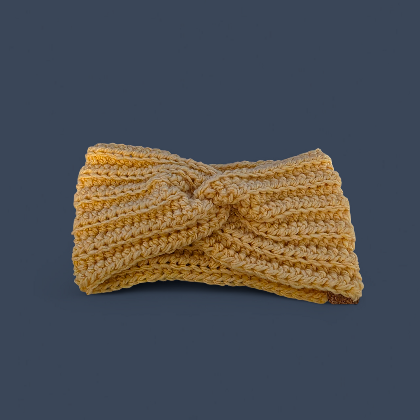 Yellow Twist Ear Warmer