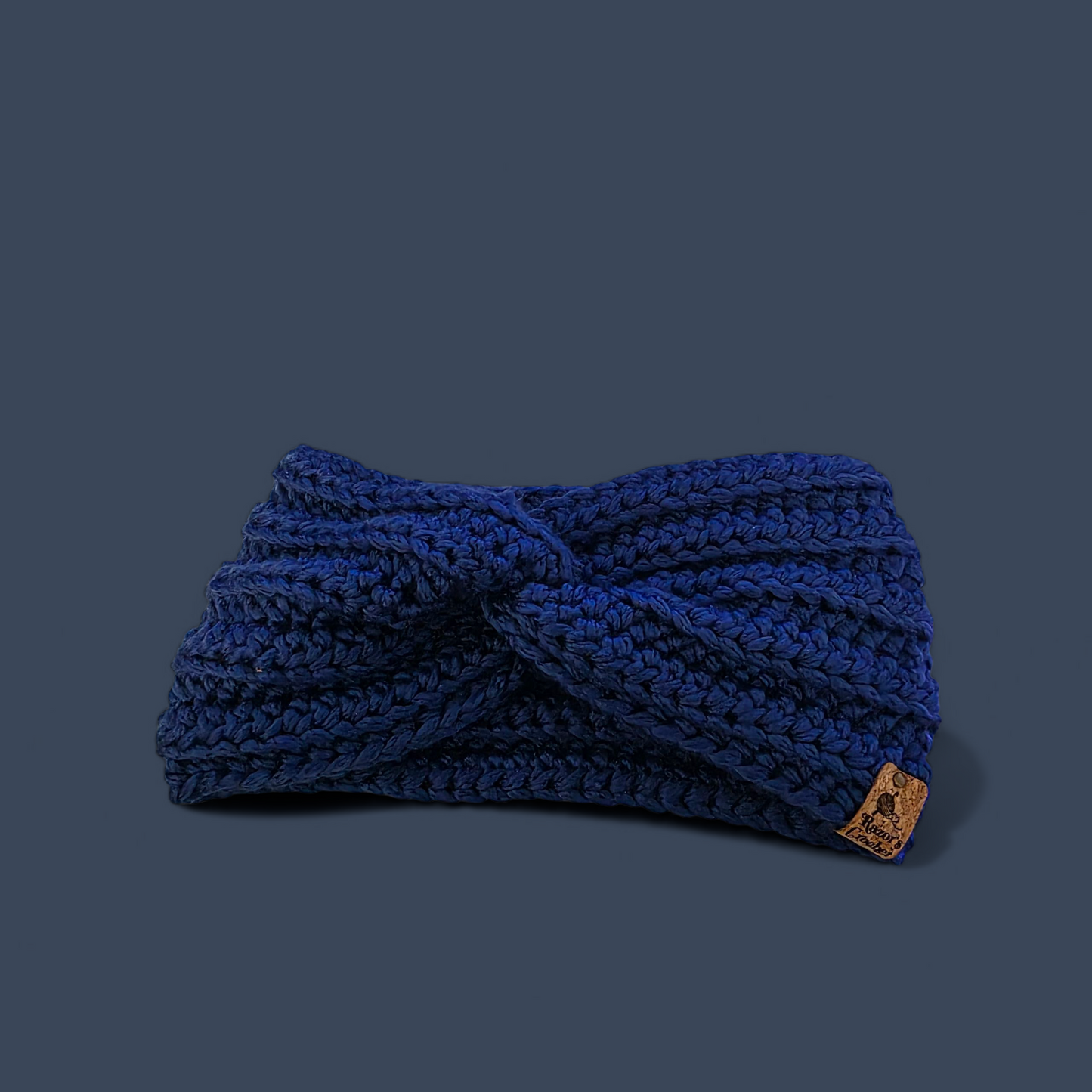 Sapphire Twist Ear Warmer