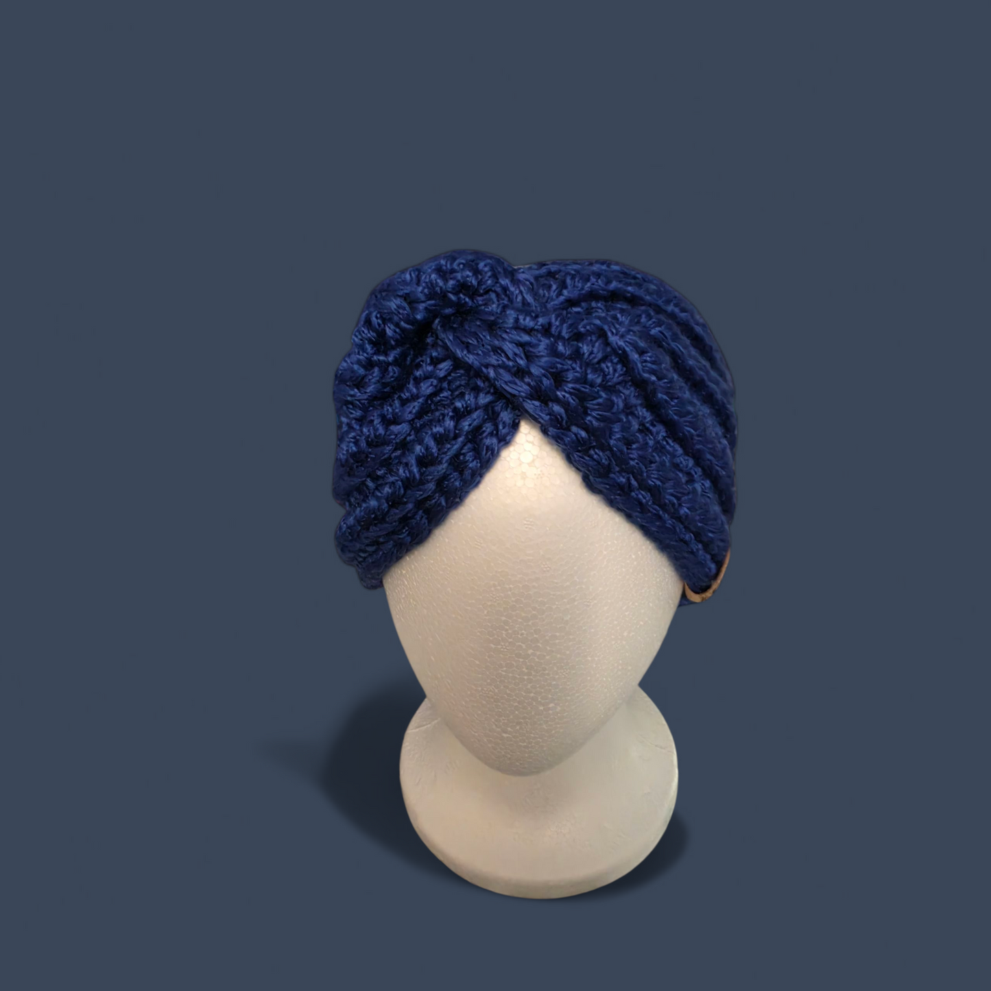 Sapphire Twist Ear Warmer