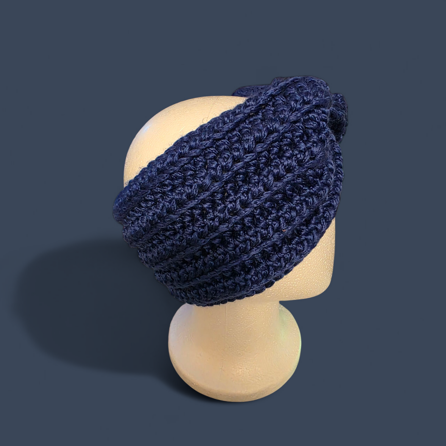 Sapphire Twist Ear Warmer