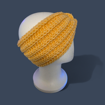 Yellow Twist Ear Warmer