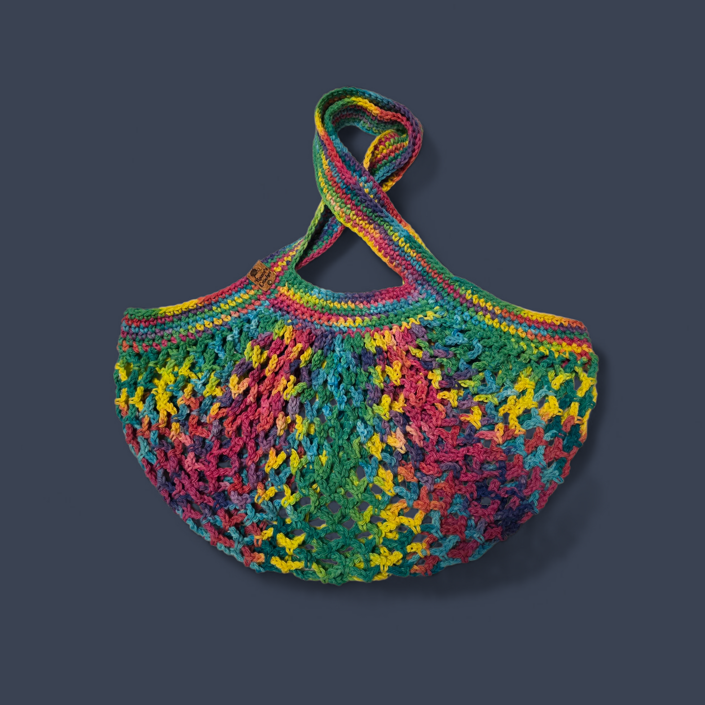 Bright Jewels Ombre Mesh Market Bag
